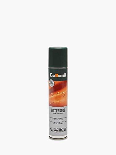 Collonil Waterstop Spray, spray imperméabilisant avec protection UV, 200 ml (paquet de 4), transparent
