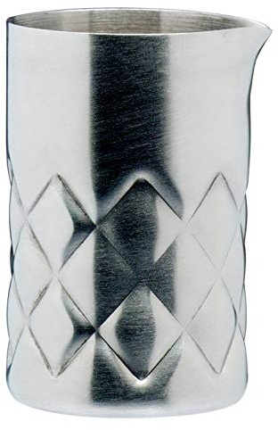 Piazza - Misurino Cocktail in Acciaio Inox, Dosatore Professionale per Attrezzatura Bar, Jigger Barman Mixing Tin Style| Capacità 75ml
