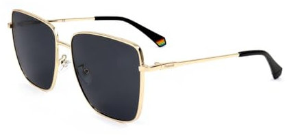 Polaroid PLD 6164/G/S RHL Gold Black_ Sunglasses Woman Steel, Square, 59