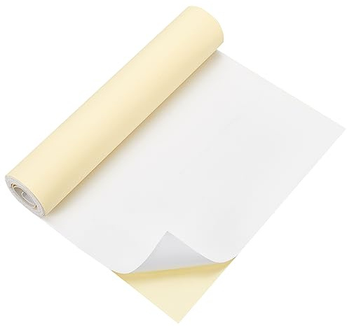 Benecrea 1 mm tjock, självhäftande EVA-skumrulle, 200 x 30 cm, vit skumstoppningsfilm för att skydda möbler, en lucka, kostymer, tätningar, väggskydd