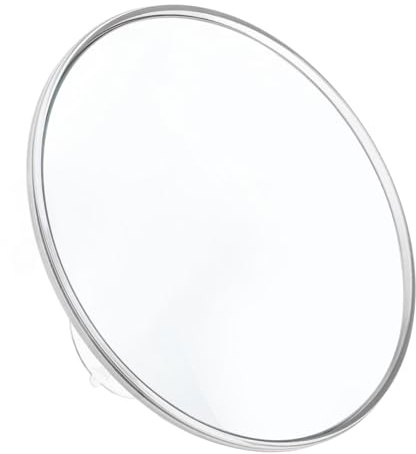 Miroir grossissant 30X, Miroir grossissant 6 Pouces avec 3 ventouses, Miroir grossissant de Voyage, Miroir grossissant de Maquillage pour la Chambre, la Salle de Bain et Le