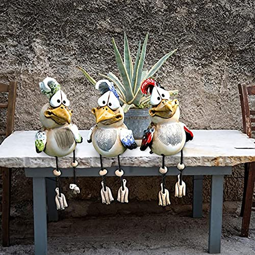 1 Stück Keramik Huhn Gartendeko,Gartenstecker Handarbeit Gartenstatue Dekorative Henne,Gartenfigur Gartendekoration,Dekorative Henne für Innen,Außen,Harz Statue Bauernhof Balkon (A, One Size)