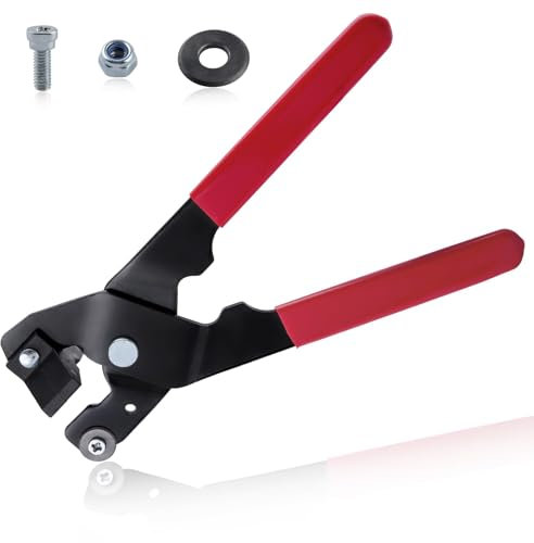 LEONTOOL Mosaic Nippers Tile Cutter Tool Heavy Duty Tile Nippers with Strong Plastic Breaker Bar Scoring Wheel for Cutting Porcelain Ceramic Mirror Professional Glass Cutters Score Tile Tool