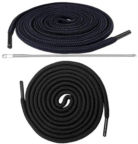 2 Stück Kordel Für Jogginghose, Kordel für Hoodie, 160CM Kordelband, für Jogginghosen, Hoodies, Jacken, Einkaufstaschen(Schwarz)