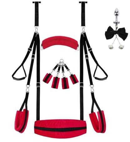 Liebesschaukel Für Sex Tür Schaukel Sexschaukel Türrahmen Erwachsene Die Türe 200kg Bequem Rot Sexschschaukel Luxus Extrem Ständer Delux Leder Brett,#15