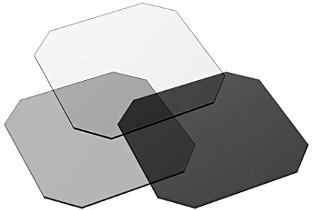 Irix Edge Lot de filtres à gélatine ND 29 x 29 mm ND4/ND8/ND16 pour objectifs Irix | Filtre Gel Ultra Fin |