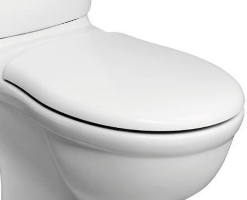 Replacement Alternative Toilet Seat & Lid FITS Ideal Standard Alto, Includes Hinges