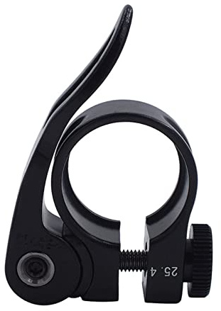 1 Stück Fahrrad Sattelstütze Klemme Schnellverschluss Kragen 25,4 mm Schnellverschluss Rohrschelle