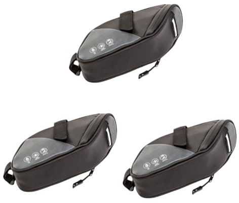 Toddmomy 3 STK Fahrrad-hecktasche Fahrradzubehör Mountainbike-werkzeugtasche Fahrradsatteltasche Darunter Fahrräder Fahrräder Taschen Für Sattelstützen MTB Neutral Kunstleder Werkzeugkasten