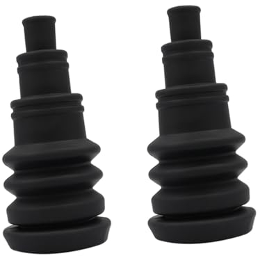 Uonlytech 2pcs Car Electrical Wire Firewall Boot to Wire Protection Rubber Grommets Bundles Plugs
