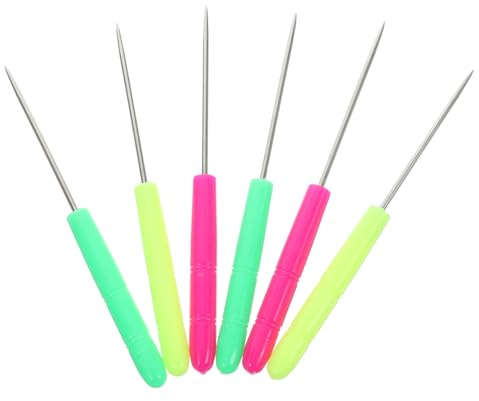 Cabilock Sugar Mixing Needle Cookie Decorating Kit Rolling Pins for Baking for Cake Latte Decorations