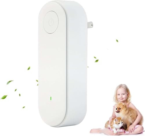 Claiiru Air Purifier, Ionic Air Purifier Plug In Uk Portable, Ionic All-In-One Air Purifiers, Mini Portable Negative Ion Generator for Home, Filter-Free Purifier (1)