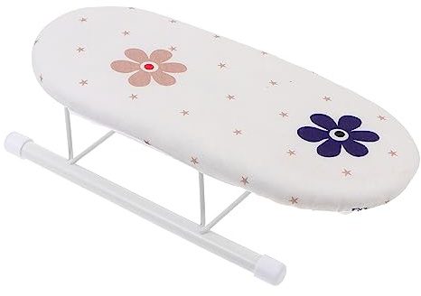 Ipetboom Foldable Mini Ironing Board Household Ironing Rack Small Board for Home Use Mini Folding Accessories