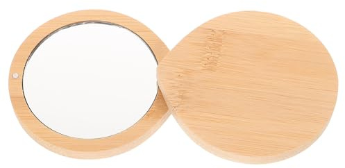 Gatuida Specchio Portatile per Trucco Piccolo da Viaggio Specchio da Tasca per Trucco da Viaggio Mini Compatto Piccolo da Borsa Superficie ad Alta Definizione