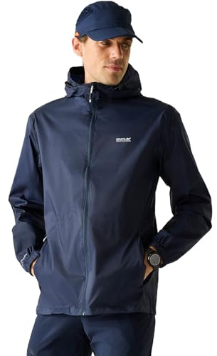 Regatta Mens Pack It III Waterproof Walking Jacket Pack-Away Breathable Lightweight