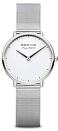 BERING Unisex Analogt Quarz Max René Collection armbandsur med Rostfritt stål Armband och Safirglas