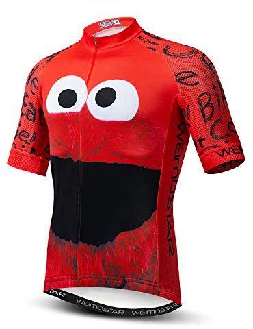 Herren-Fahrradtrikot, kurzärmelig