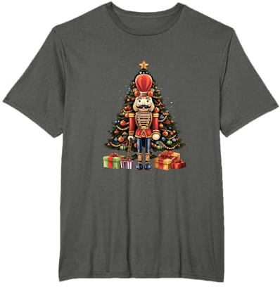 Casse-noisette Ballet Sapin de Noël Pyjama Fête T-Shirt