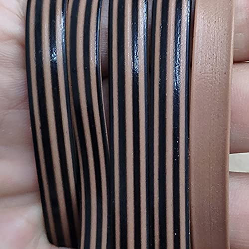 Tejido de ratán sintético Reparación de Mimbre de plástico PE, Muebles de jardín de ratán de plástico de 8mm 500g, para sillas de ratán, taburetes de Mesa, Columpios de sofá