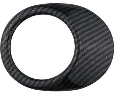 Innenraum Auto Zubehör Für VW Für T-ROC Für T ROC 2018-2023 Innen Kopf Licht Scheinwerfer Einstellung Schalter Abdeckung Trim Aufkleber Auto Styling Auto Innen Zubehör(Carbon fiber black)