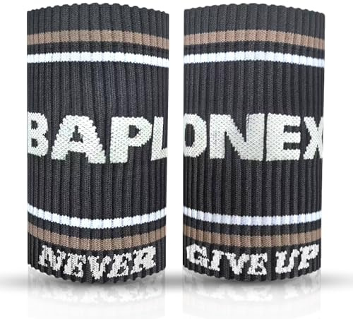 BAPLONEX ® Muñequeras de Tela para Cross Training Elásticas y Flexibles | Muñequeras Unisex para Absorción de Sudor Durante los Entrenamientos | Accesorio para Calleras de Cross Training.