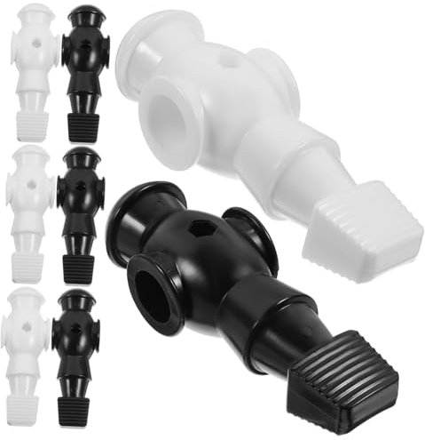 BESPORTBLE Figure Giocatori Calcio Balilla 26 Pezzi in Plastica Accessori Ricambio Per Tavoli Da Calcio Balilla Statuine Da Tavolo Per Sostituzione Giocatori Standard
