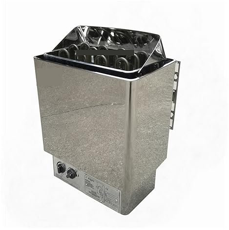 Bastuaggregat, 9KW Bastu Spis Ånggenerator for Dusch Bastuvärmare i rostfritt stål, Torr Bastuugn Hushållsuppvärmningsugn för hem, hotell, spa.(6kw)