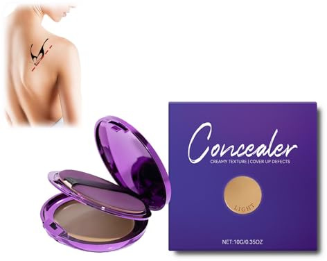 Evanesce Soft Matte Creme Concealer, Matt Concealer für Gesicht und Körper, wasserdichte Feuchtigkeitsfeuchtigkeitsfeuchtigkeitscreme für alle Hauttypen voll bedeckt (Light)