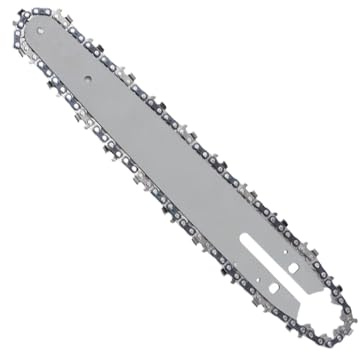 Barra de motosierra y cadena - Guía de reemplazo, combo duradero | barra de cizallas de poda de alto rendimiento y cadena para corte de madera, equipos al aire libre, herramientas de metal afilado