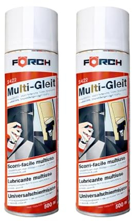 Spray de Silicona Lubricante Multiusos 500ml Förch S422 – Sin Grasa, No Mancha – Elimina Chirridos y Mejora Deslizamiento – Ideal para Coche, Goma, Plástico, Puertas y Ventanas (2)