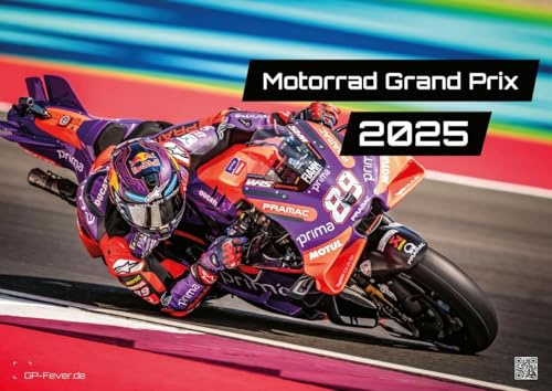 Motorrad Grand Prix 2025 - Kalender | MotoGP DIN A2: Der Wandkalender für alle Zweirad-Verrückten und Fans der MotoGP für das Jahr 2025 im extragroßen Format DIN A2 (ca. 60 x 42 cm)!