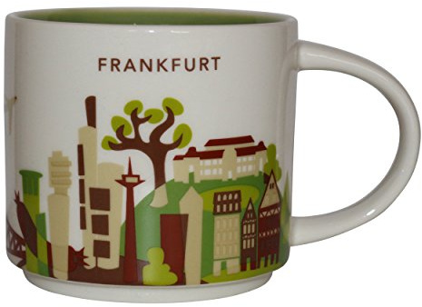 Starbucks City Mug You Are Here Collection Frankfurt a. Main Keramik Kaffeetasse Coffee Cup