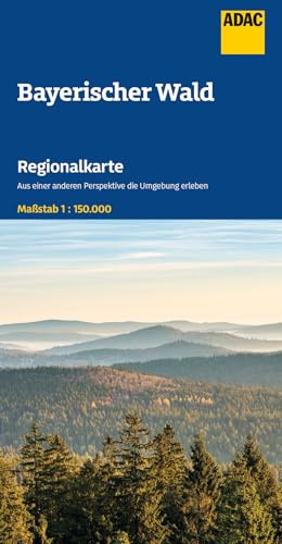 ADAC Regionalkarte 13 Bayerischer Wald 1:150.000: Bayreuth, Regensburg - Straßenkarte und Autokarte