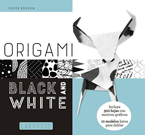 Origami. Black and White
