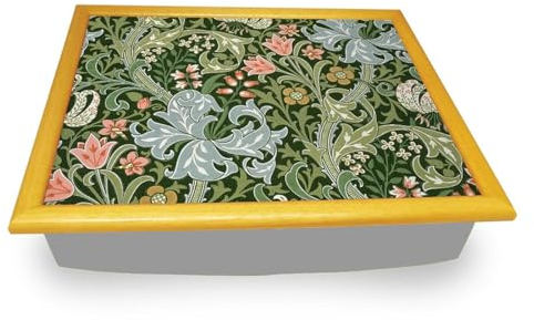 William Morris Schoßtablett, Motiv Goldene Lilie