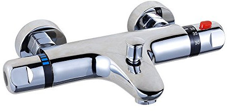 Wannenarmatur Thermostat YUNRUX Duschamatur Badewannenarmatur Thermostat Wannenthermostat Bade Wannen Armatur Wannenthermostat Mischbatterie Dusche Thermostat