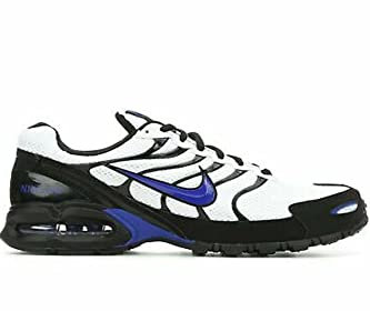 NIKE Air Max Torch 4 Men's Trainers Sneakers Training Shoes CW7026 (White Hyper Blue Black 100) UK10 (EU45)