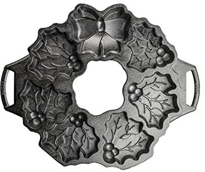 LODGE BWHW Molde para Horno (Hierro Fundido), Negro