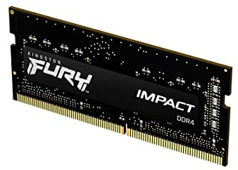 Kingston FURY Impact 16 GB 3200MHz DDR4 CL20 Laptop Memory Single Module KF432S20IB/16