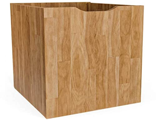 ben+camilla.com Square Massivholz Aufbewahrungsbox | Buche für 32 cm Cube | Zubehör für individuelles Flexibles Würfelregal | Erweiterungen für Regalsystem