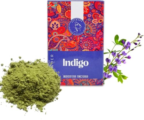 AATMANA Indigo-Pulver, Indigofera Tinctoria, f�r schwarzes und nat�rliches Haar, f�rdert das Haarwachstum, erh�ht die Haardicke, wirkt mit Henna � 100 g