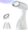 FIOUSY Clothes Steamer Handheld,Portable Garment Steamer Iron for Clothes with 300ml Tank, for Vertical and Horizontal Steaming, Fast Heat-up, Fast Wrinkle Removal 1500W (White)