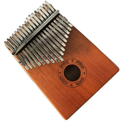 Standard C Tune Kalimba 17 Tasten Daumenklavier Mit Stimmhammer Tragbares Mahagoni-Fingerklavier Tragbare Kalimba Instrument (Color : 02)