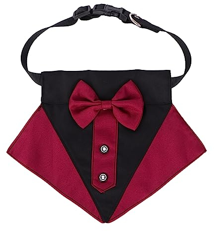 POPETPOP 1satz Pet Bandana Für Hunde Adorable Triangular Scarf Und Atmungsaktives Material Für Hochzeiten Partys Und Feiertage Mit Halsband