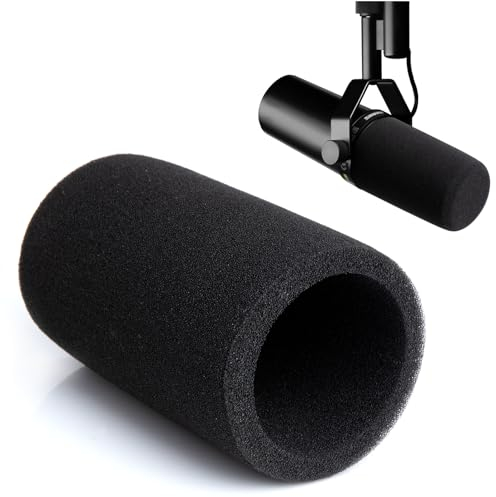 SM7dB Mikrofon Pop Filter - Schaumstoff Windschutz Schallschutz Popschutzkompatibel mit Shure SM7dB Dynamisches Sprach-und Gesangsmikrofon Professionelle Mikrofonabdeckung von YOUSHARES