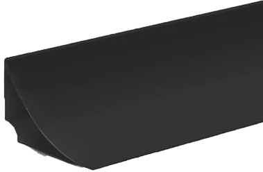 Bodendichtungsstreifen für Dusche, Badezimmer, Duschschwelle, Wasserdamm, Wasserbarriere mit Dichtungsband, selbstklebender Wasserrückhaltestreifen, Bodenwasserbarriere für Nassräume ( Color : Black ,
