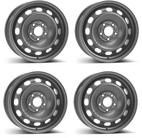 4x Alcar Stahlfelgen 4-8795 6.0Jx15 ET52,5 5x108 kompatibel mit Ford C-Max Focus