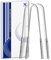 XE 2 piezas Raspador de Lengua en Forma de U - Raspador de Lengua de Metal de Acero Inoxidable para el Tratamiento del mal Aliento, Limpiador de Lengua de Higiene Bucal para Hombres y Mujeres