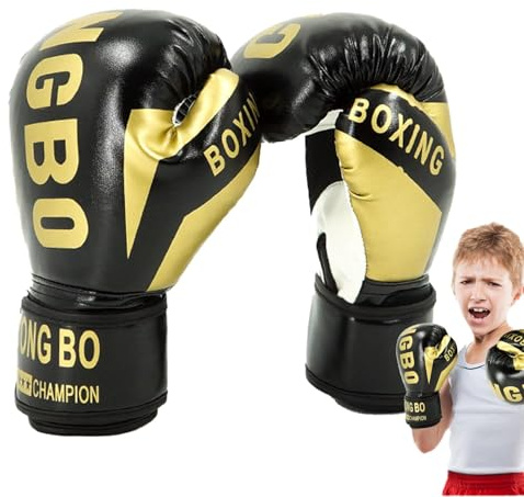 Boxningshandskar för barn, boxhandskar för barn från 3–16 års träningshandskar för MMA, muay Thai, kickboxning och sandsäck sport