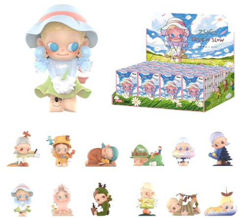 POP MART Zsiga Take It Slow Series Figures Anime Actionfiguren Sammelfiguren Sammler Kunstspielzeug Spielzeug Figuren Geschenk Whole Set